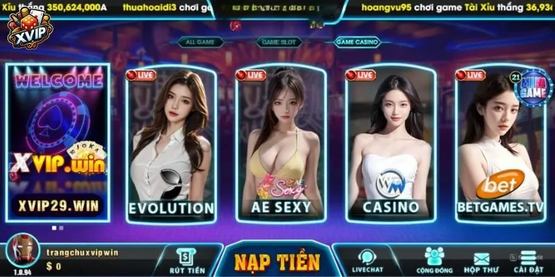 Kho game đa dạng với vô vàn trò chơi thú vị